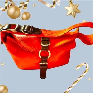 EUCS Sigerson Morrison Hobo bag in Tangerine